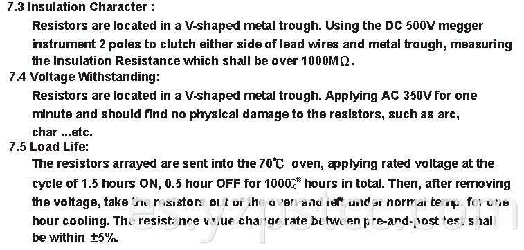 Metal Oxide Film Resistor